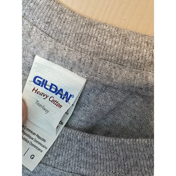 Nirvana "Bleach" Gray T-Shirt Men's L Large Music Band New Live Nation Gildan - Picture 7 of 8